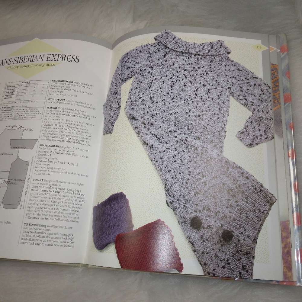 BOOK Designer Knits Creative Patterns for Practical Knitter Ruth Maria S… - Picture 11 of 15